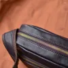 Brieftaschen AETOO Casual Commuter Unisex Vintage handgemachte Rindsleder Reißverschluss Umhängetasche tragbare kleine quadratische Top-Schicht-Ledertasche