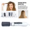 Hair Dryers 8 in 1 Dryer Air Brush Combs Volumizer Blower Cold Styling Paddle Brushes Smooth Frizz Ionic 110V 220V 230829
