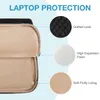 BAGSMART Laptop Handbag Sleeve Case 13.3/14/15.6 Computer Shoulder Bag for Women Notebook Briefcases for Macbook Air Pro 13 14 HKD230828