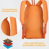 Mochila Pacotes Esportes Ao Ar Livre Leve Peso Impermeável Mochila Viagem Caminhadas Saco de Viagem Zíper Cinto Ajustável Camping Mochila Homens Mulheres Criança 230830