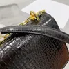 2024 Neue Frauen Luxurys Taschen Einkaufstaschen Designer Umhängetasche Marke Hingabe Totes Alligator Leder Crossbody Handtasche mit Box 386