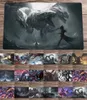 Mouse Pads Wrist Rests YuGiOh Playmat Red-Eyes Black Dragon Ultimate Conductor Tyranno TCG CCG Trading Card Game Mat Anime Mouse Pad 60x35cm R230830