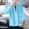 Homens camisetas Casual Raglan Tee Mens Verão Protetor Solar Roupas Finas Esportes Lazer Respirável Camisa Sol Manga Curta Ken Boneca Traje