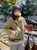 Kadınlar Kürk Faux Sclice Sıradan Ceket Kadın Kış Paltoları Top Moda Kürklü Ceketler Zarif Kalın Sıcak Dış Kıyafetler T143
