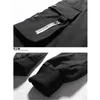 Men's Pants Hip Hop Joggers Cargo Men Harem Multi-Pocket Ribbons Man Sweatpants Streetwear Casual Mens Techwear