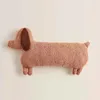 Oreiller doux et confortable en peluche de teckel, Long en forme de chien, décoratif, cadeau d'amour, colonne lombaire chaude