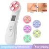 Apparaten voor gezichtsverzorging 5in1 LED Pon-therapie Lifting Machine Huidverjonging Anti-rimpels Radiofrequentie EMS Huidverdikking Schoonheidsapparaat 230829