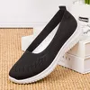 Dress Shoes 2023 Summer Knitted Vulcanized Shoe's Casual Light Sports Breathable Mesh Slippers Plus Size Women's 230829