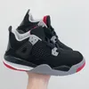 Top Designer Kids Shoes Jumpman Running Kid Shoes Sail 4 Black Cat outdoor fashion toddler boys girl boys sneakers children sports trainers runners 【code ：L】