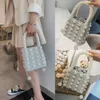 Waist Bag Sweet Pearl Handmade Bag Beaded Evening Clutch Wallet Korean Style Vintage Magic Handbags 230829