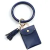 2021 New Soft Leather Coin Purse Keychain Mini Women Card Holder Card Holders Wallet Case Porte Clef Key Ring Chain Riverdale ZZ