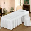Saia de cama 1 peça breve algodão beleza 70 190cm colcha de salão com furo tamanho personalizado cor múltipla # sw