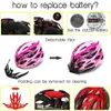 Hełmy rowerowe Kingbike Cycling MTB Road Hełm rower Kobiety Kobiety Mężczyźni integralnie rozległy się Hełm rowerowy Hełm Lekki PC Capacete Ciclismo 230829