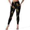 Leggings pour femmes Pantalon de yoga de cheval rose Sexy Joli animal imprimé Push Up Leggins d'entraînement Femme drôle Collants de sport à séchage rapide