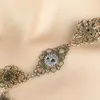 Hänge halsband steampunk kvinnors halsband vackra viktorianska skönhetshuvud lady vintage gotisk julklapp