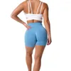 Actieve shorts NVGTN Seamless Pro Spandex voor dames Hardlopen met hoge taille Biker Scrunch Gym Yoga