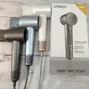 Hair Dryers DOLORL HD1 1600W Professional Powerful Dryer Fast Heating and Cold Adjustment Ionic Air Blow High Speed Motor 230829