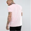 Herr t shirts 14 color rosa khaki svart sammet flanell tshirt män märke kort ärm casual streetwear hip hop swag velor tee tops