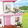 ملحقات Doll House 1 12 Forest Animal Family Villa Furniture Toy Mini Bedroom مجموعة DIY Miniatura الأطفال 230830