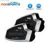 2pcs Fodsports Fx2 Bluetooth 5.0 Мотоцикл -шлем интермовый интерком.