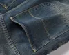 Frühlingsblaue Cargo-Jeans für Herren, Streetwear, Denim-Jogginghose, Übergröße, XL, XXL