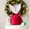 Decoration Candy Wholesale Gift Sac à crampon Bodet Veet Bunny Paster Panier de Pâques