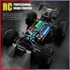 Carro elétrico RC Rc Off Road 4x4 Alta Velocidade 75KM H Controle Remoto Com Farol LED Brushless 4WD 1/16 Monster Truck Brinquedos Para Meninos Presente 230829