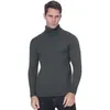 Suéteres para hombres Suéter de punto Cuello alto Mantener caliente Fitness Hombres Jerseys Tops 230830