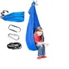 Jeux gonflables Playhouse Swings Bouncers Playhouse Thérapie Swing Set pour enfants Enfants Hamac Chaise suspendue Chambre à la maison intérieure Ga Dhdi4