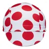قبعات ركوب الدراجات الأحمر نقاط ركوب الدراجة الكلاسيكية gorra ciclismo للجنسين