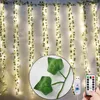 Faux Floral Greenery 12pcs Artificial Plants Balcony Decorations Liana Led Leaf Garland Silk Rattan Vine Room Decor Home Living Exterior Terrace 230829