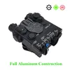 Tactical DBAL A2 IR Illuminator LED 무기 조명 Green Laser Hunting Rifle 400 Lumen Flashlight 원격 스위치 Quick Release Picatinny Mount