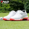 Dress Shoes Women's Sports PGM Golf Football Waterproof och Non Slip Casual Rotating Button Lace 230829