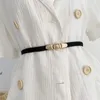 Ceintures avec boucle dorée, accessoires de costume, vêtements pour femmes, ceinture de Style coréen, sangle de pull