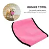 Dog Collars 2 Pcs Pecheras Para Medianos Medium Pet Cooling Collar Ice Towel Scarf Summer Pva