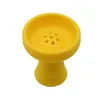 Shisha Funnel Silicone Bowl Sheesha Accessoarer med kol tobakshållare Hookah Head Charcoal spis brännare Chicha Narguile