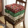 Asiento de almohada Sillas de comedor Estilo americano Silla de lujo ligera para el hogar Tela Arte Engrosamiento Textil para el hogar