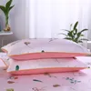 Bed Skirt Princess Lace With Pillowcase For Girls Ice Silk Mat Sheet Bedding Bedspreads Cover Non-Slip