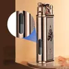 New Butane Metal Plating Process Windproof Lighter, Built-in Battery, Ion Ignition, Gift for Men RKB3