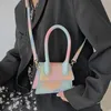 Mode Mini Bunte Umhängetaschen Stern Stil Perle Muster Handtasche Designer Cross Body Nette Mädchen Tasche Klassische Weibliche Geldbörsen 230830