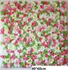 Decorative Flowers 60x40cm Artificial Flower Wall DIY Party Wedding Decoration Background Panels Silk Rose Mats Backdrop