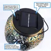 Solar Air Balloon Landscape Lamp Lighting Lawn Lantern Ground Plug Iron Patio Lanterns utsökt hängande brons