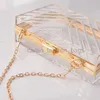 Tote Designer Bag Women Luxury Handväskor Designer Clutch Clear Purse Bag Transparent Wedding Thick Strap Caitlin_Fashion_Bags