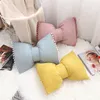 Kissen Cilected Nordic Ins Niedliche Schleife Einfarbig Prinzessin Sitz Stuhl Sofa Dekorative Wurfkissen Pompom S