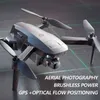 Drone GPS avec photographie aérienne, puissance sans balais, positionnement du flux optique, cardan anti-secousse, transmission d'images en temps réel, photographie gestuelle