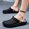 Sandaler Trendiga herrar Sandaler COGS Slippare Män Skor Summer Outdoor Beach Casual Jelly Shoes Man Shoes Women Platform Sandaler 230829