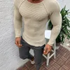 男性Sセーターセーターセータースプリングスリムなスリムなファッションアンダーウェアの男性モックネックベーシックTシャツブラウスプルオーバーロングスリーブトップ230830