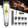 Electric Shavers Professional Hair Clipper Powerful Lithium Battery USB Chargeable Trimmer LCD Display Home Man Beard Shaver Cutting Machine 230829