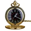 Montres de poche Antique Vintage, cadran avec chiffres romains, pour usage quotidien, voyage, école, travail, vente PR