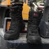 Boots Military Boots Men Tactical Boots Army Boots Men with Side Zipper High Top Combat Boots for Men Climbing Hiking Shoes 230830